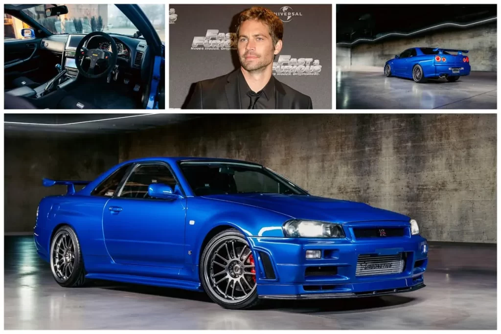 Nissan Skyline-ul lui Paul Walker a fost vândut pentru o sumă de bani nesimțită