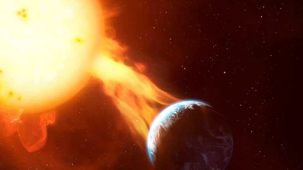 O furtună solară uriașă lovește astăzi Pământul, trebuie să fim pregătiți. Avem sanse la Blackout