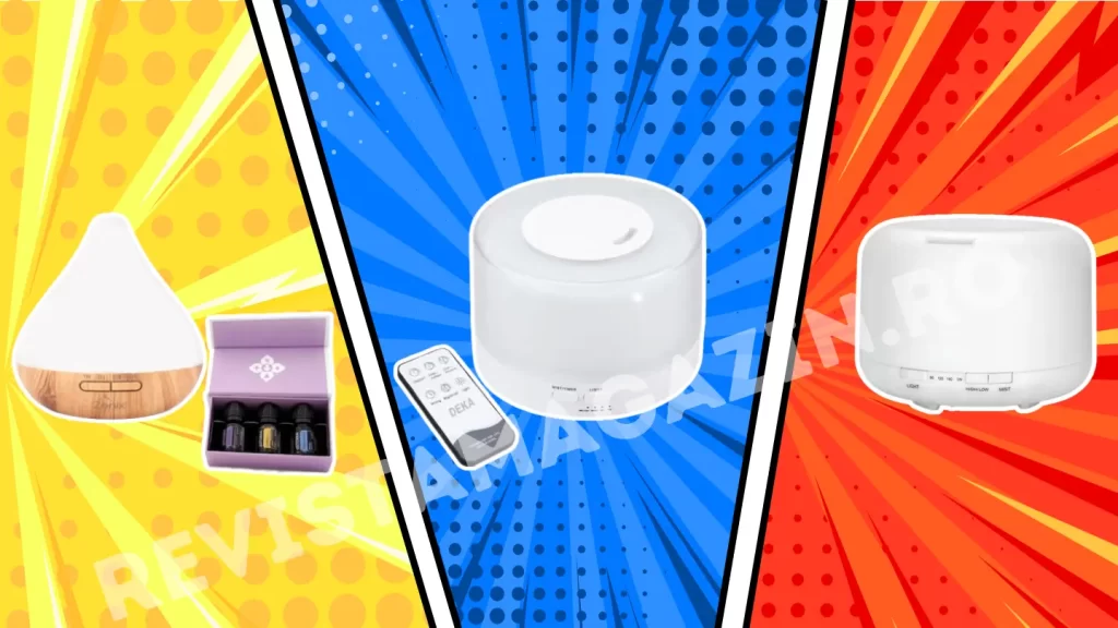 Cel mai bun difuzor de aromaterapie - Top 3 produse.
