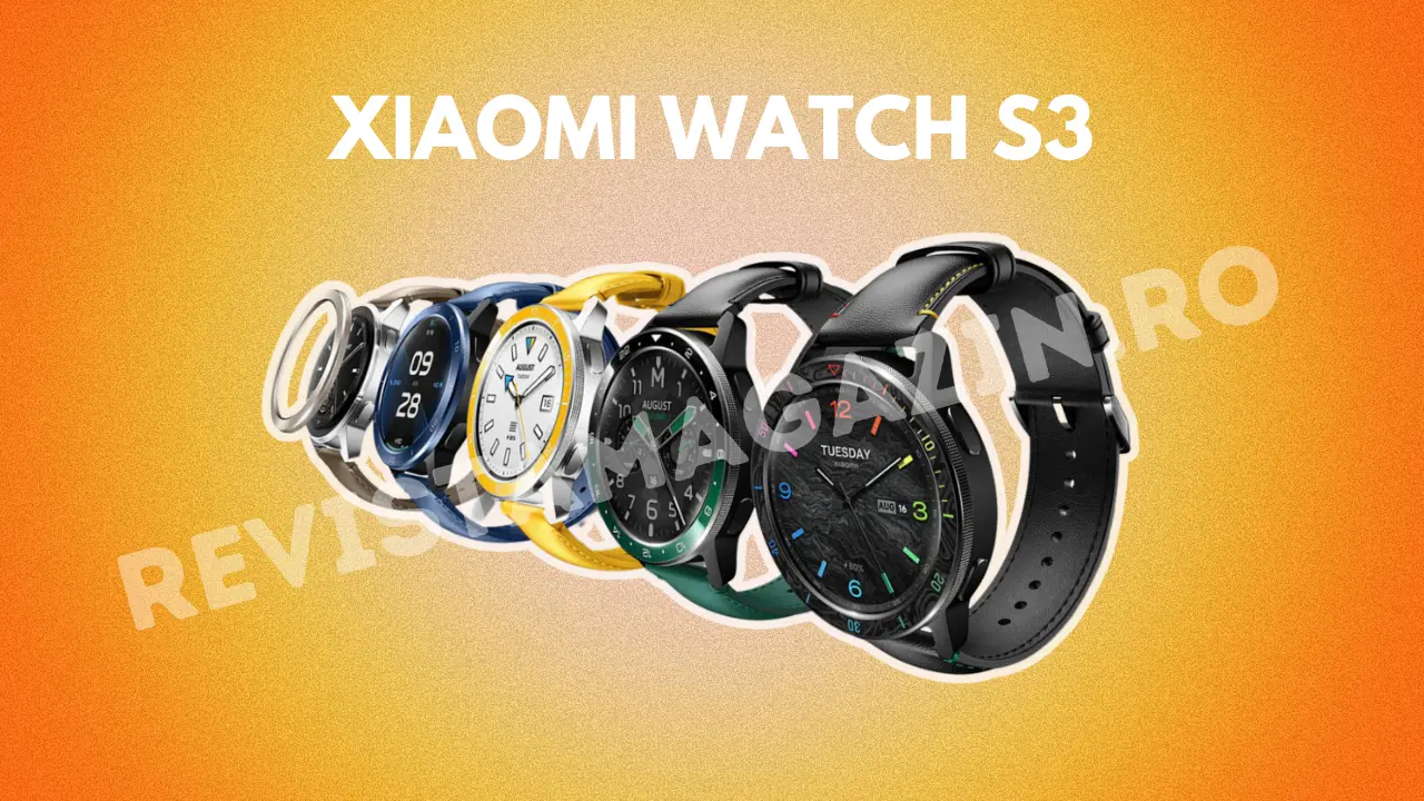 Xiaomi Watch S3: Un ceas inteligent cu specificații și funcții de top