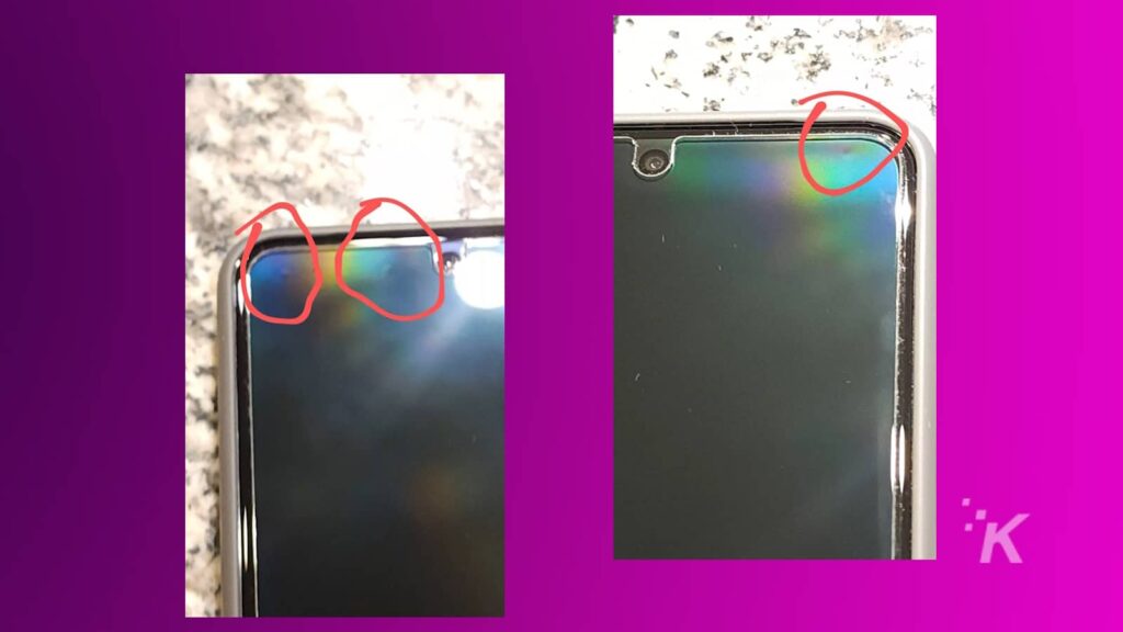 Proprietarii Google Pixel 8 Pro se plâng de niște umflături sub ecran.