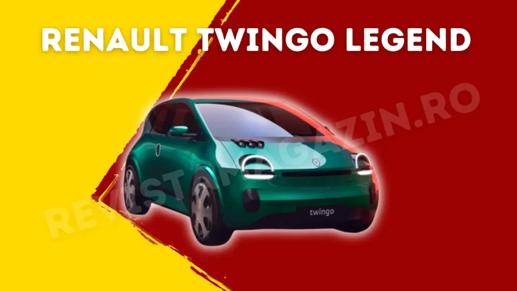 Renault Twingo Legend electric: mică, dar puternică, ieftină, dar elegantă, simplă, dar eco-friendly