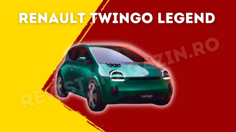 Renault Twingo Legend electric: mică, dar puternică, ieftină, dar elegantă, simplă, dar eco-friendly