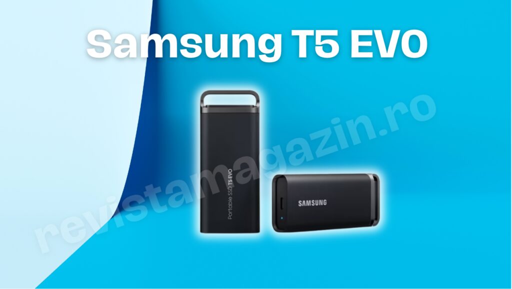 Samsung T5 EVO. Primul SSD Extern portabil de 8 TB din lume.