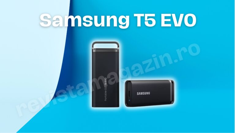 Samsung T5 EVO. Primul SSD Extern portabil de 8 TB din lume.