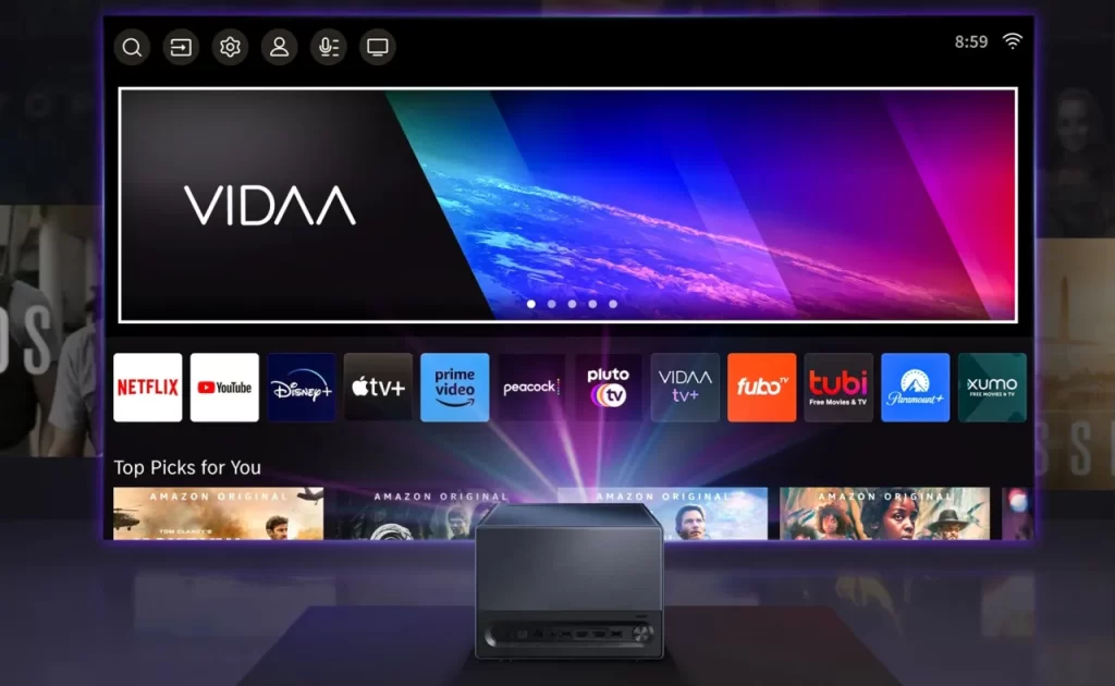 Hisense C1: proiectorul portabil care îți transformă peretele într-un smart TV 4K