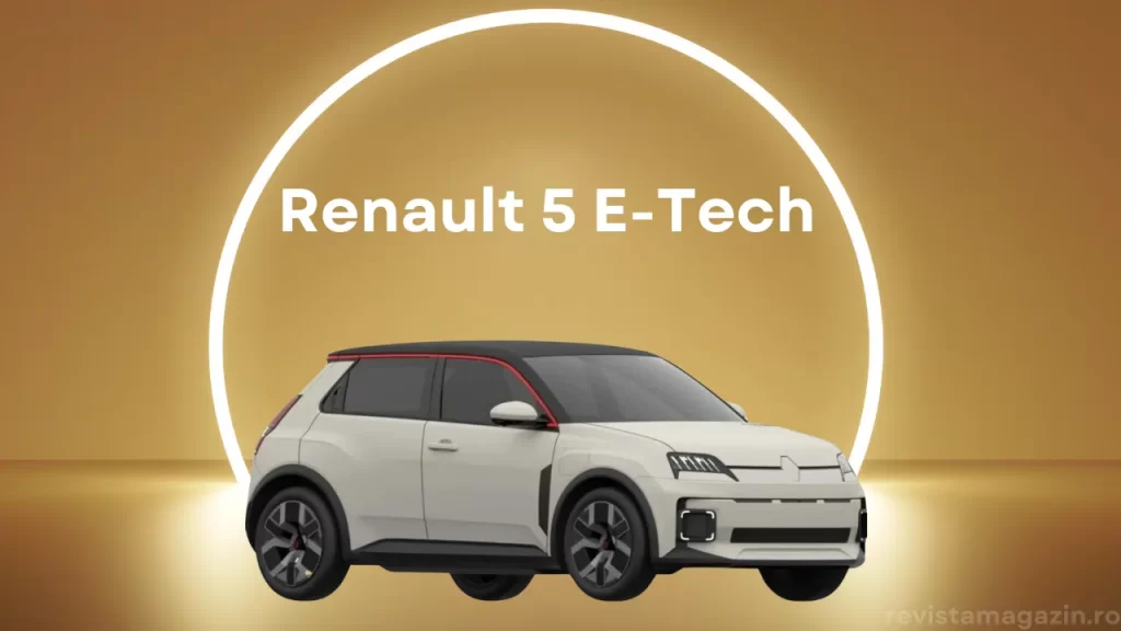 Renault 5 E-Tech, mașina electrică inspirată de un clasic, va fi lansată în 2024