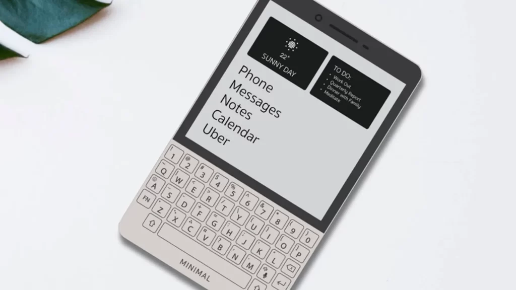 Minimal: Telefonul care te scapă de dependența de smartphone.