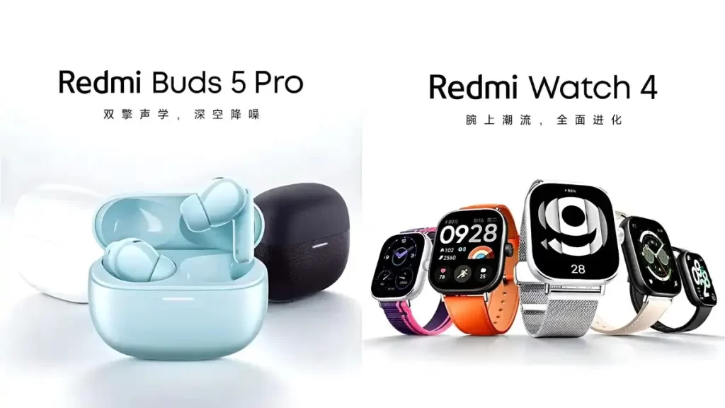 Redmi Watch 4, Redmi Buds 5 Pro și Buds 5 disponibile în Europa. Vezi prețurile si disponibilitate. 2 Redmi Watch 4, Redmi Buds 5 Pro și Buds 5 disponibile în Europa.