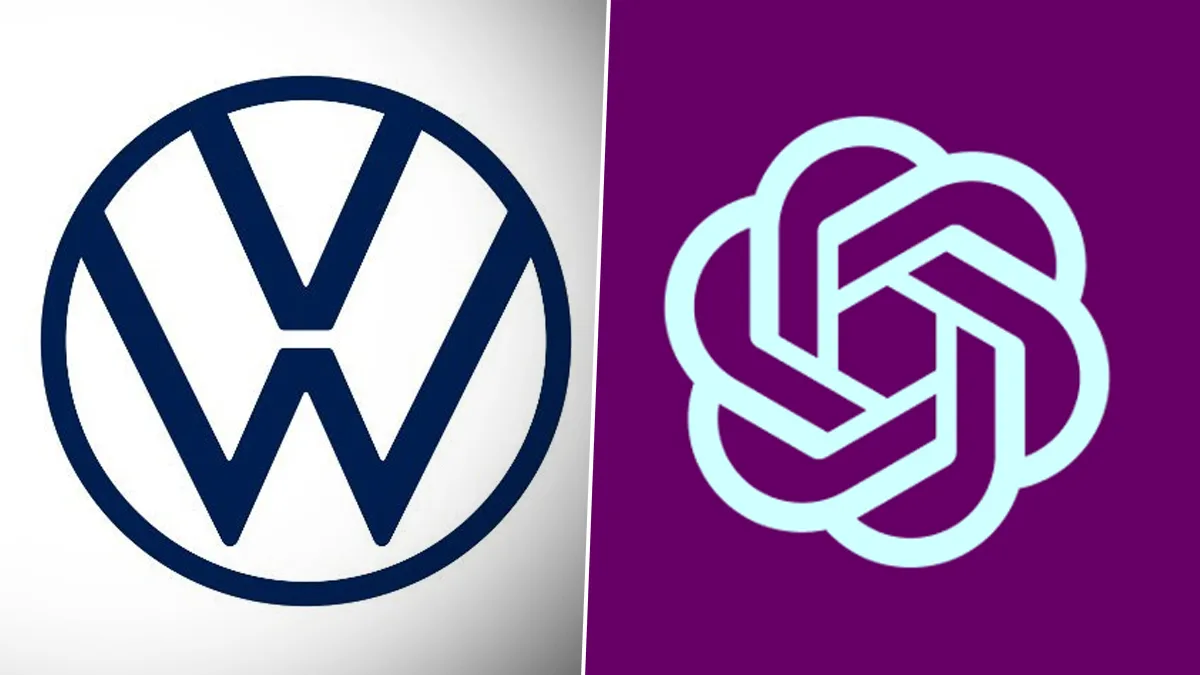 VW anunță integrarea ChatGPT în mașinile lor.