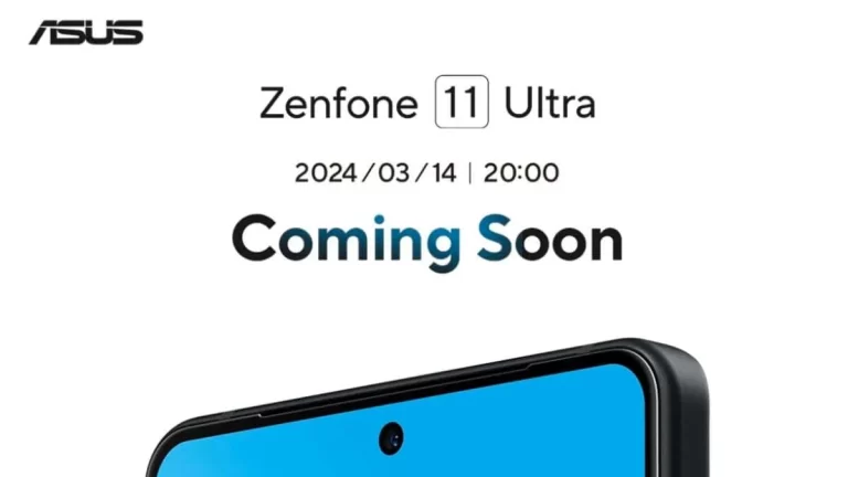ASUS dezvăluie data de lansare globală a lui Zenfone 11 Ultra.