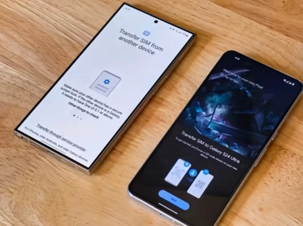 Android vă permite acum să transferați eSIM-uri între telefoanele